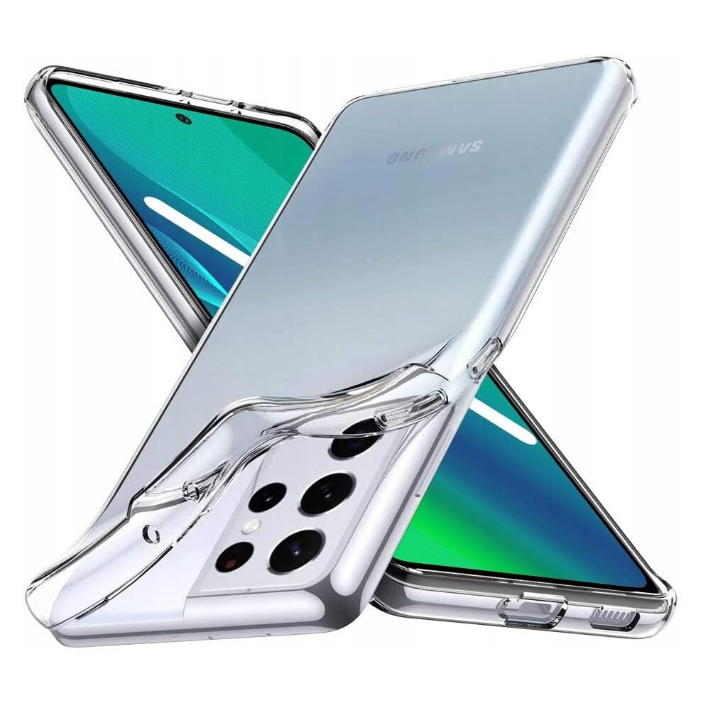 (Samsung S21 Ultra) Oprimio Crystal Clear Case For Samsung A13, Silicone Case, 100% Transparent, German Material, Ultra Thin, Clear Mobile Phone Case Multicoloured 4160121647457