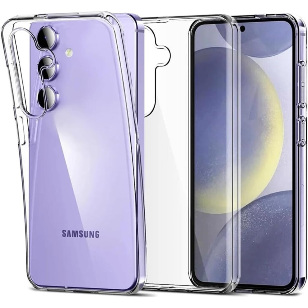 (Samsung S23 Fe) Oprimio Crystal Clear Case For Samsung A13, Silicone Case, 100% Transparent, German Material, Ultra Thin, Clear Mobile Phone Case For Multicoloured 4160121647495