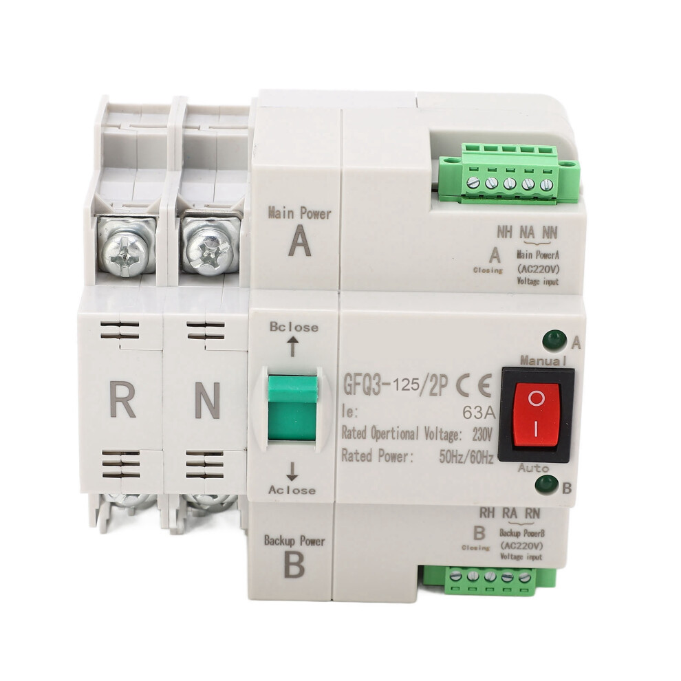 Dual Power Automatic Transfer Switch 2P Fast