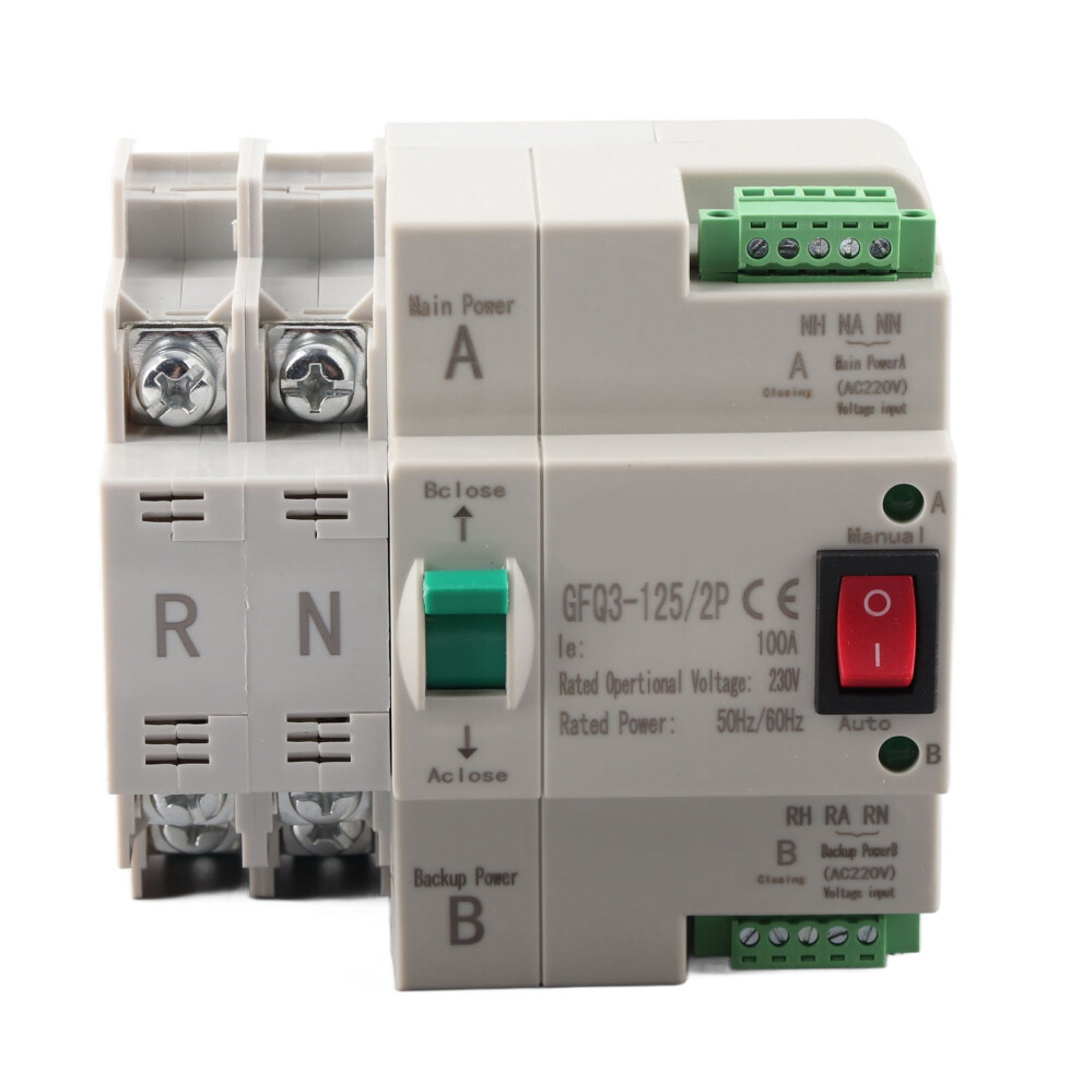 Dual Power Automatic Transfer Switch 2P Fast
