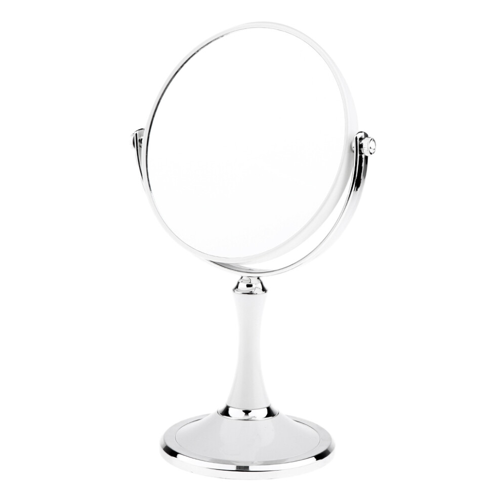 Dual de Freestanding Makeup Shaving Cosmetic 1X/3X Magnifying Mirror-image-OPC-PJMGXZW-NEW