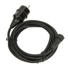 Cable de alimentación de CA solar de cobre WVC 300/350, 3 m, 0,75 mm²