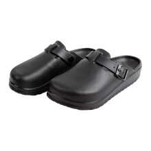 (Black, Size 39) Nurse Clogs Slippers Waterproof Women Nurng Shoes for Nurse Doctor