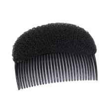 (Black, S) Hair Volume Bump Inserts Portable Hair Volumizing Clip for Volumizing