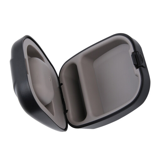 Durable Waterproof Black Case for Hearing Aids - Portable & Secure 2