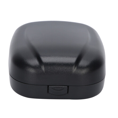 Durable Waterproof Black Case for Hearing Aids - Portable & Secure 1