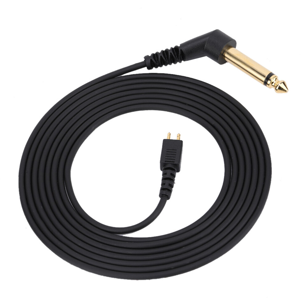 Bone Conduction Headset Cable, 1.9M, Alloy + Silicone, Black 4361341324504