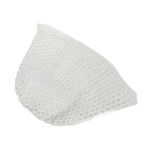 Fischerei Einhak-Korb Ersatz Transparent Weiß Zusammenklappbares Gumminetz 55 cm Angelnetz für Angler