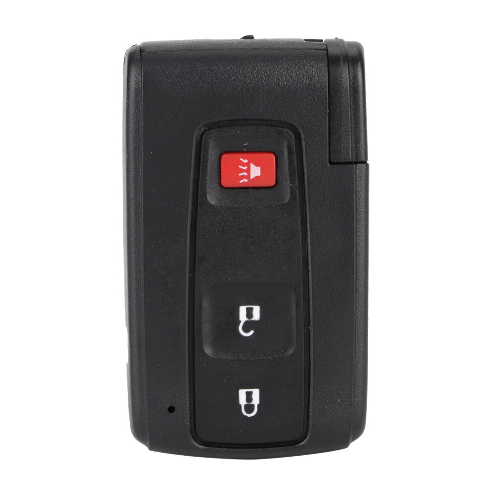 Car Remote Flip Key Fob Shell Case for Toyota Prius MOZB21TG - Black