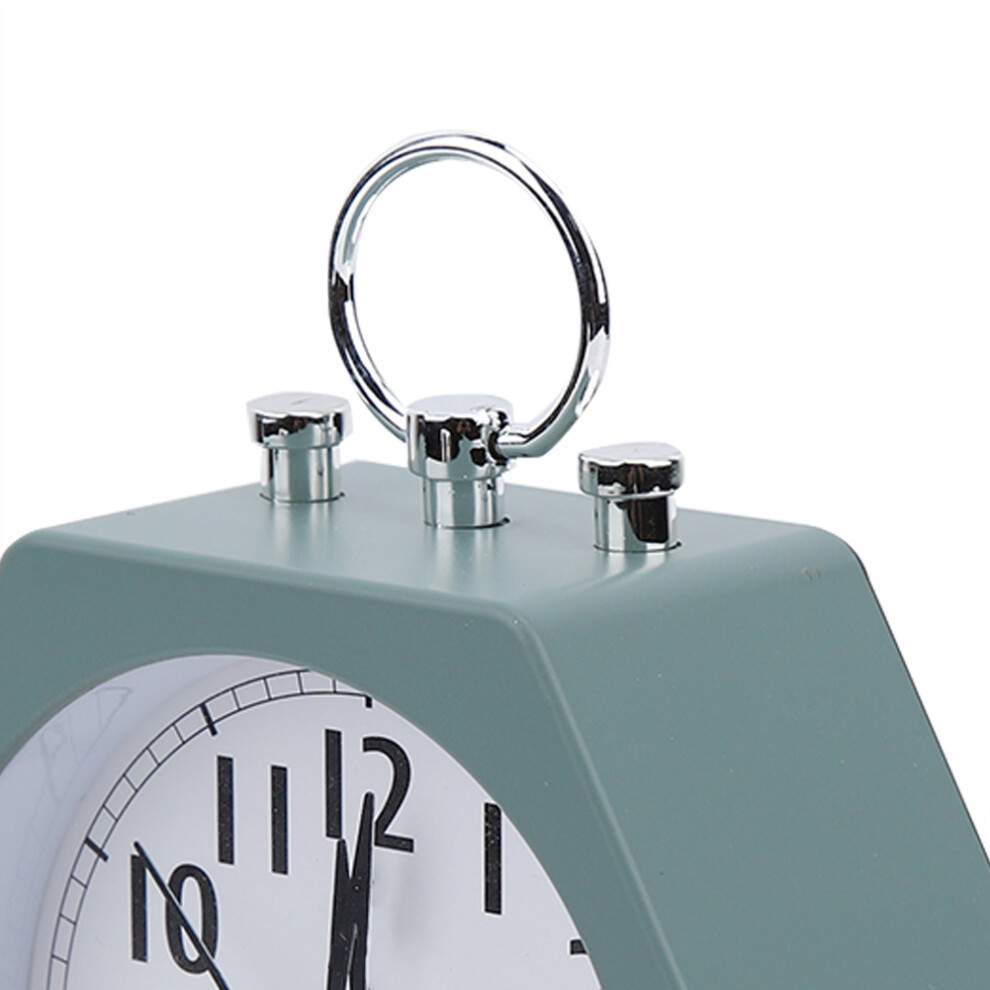 Kids Silent Wake Up Alarm Clock, Digital Timer, Portable Gift Green
