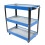 3 Tier Tool Trolley 110 LBs Load Capacity Heavy 10