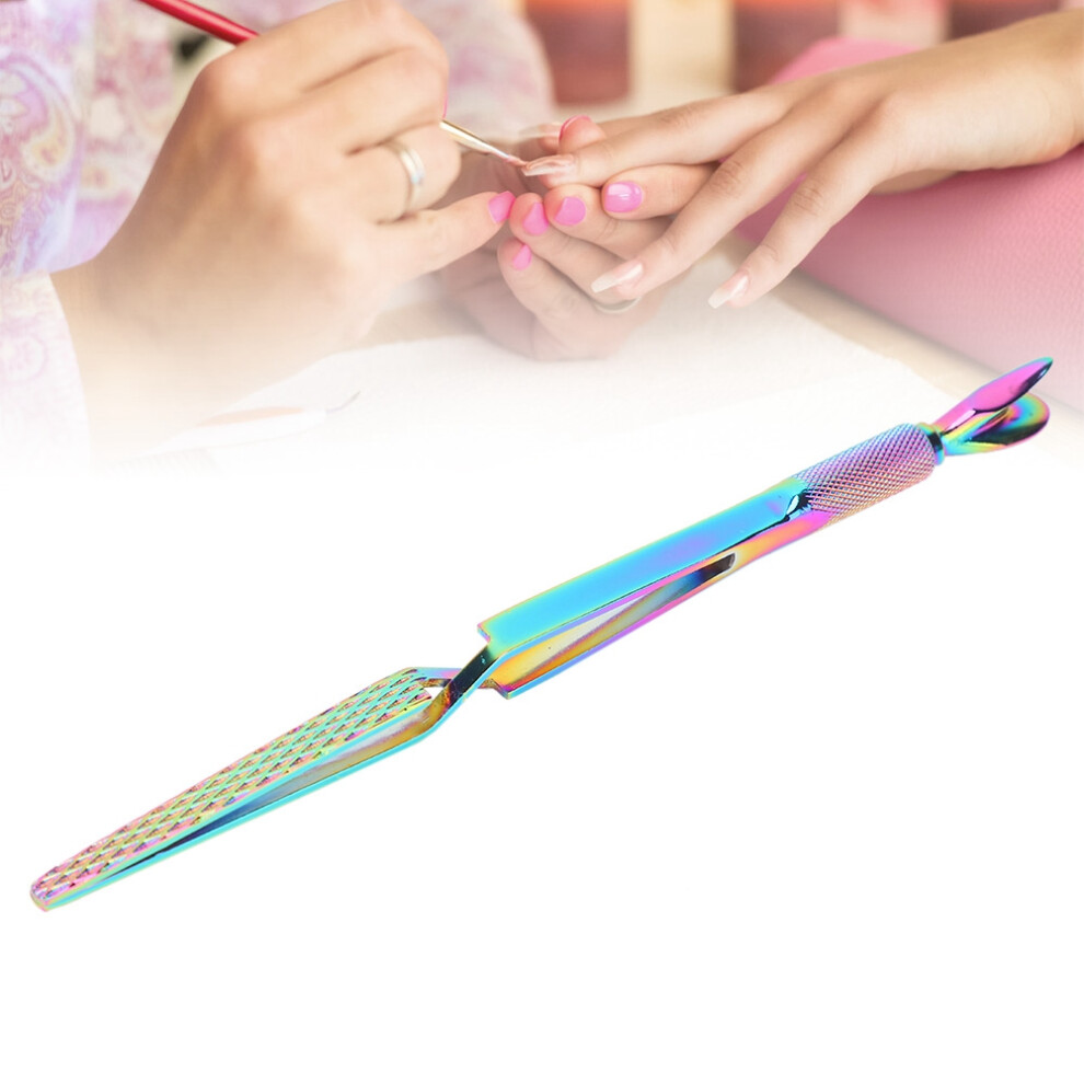Stainless Steel Dual-End Nail Pinching &Extension Shaping Tool Clip