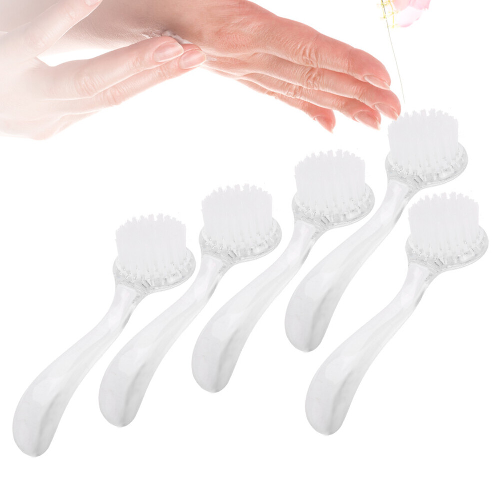 Nail Art Dust & Powder Removal Brushes 5pcs Set Soft & Durable