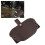 High-Quality PU Motorcycle Shift Shoe Protector Cover Brown for Boots 9