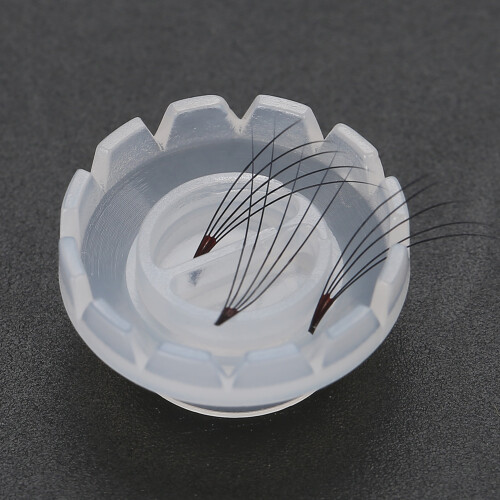 Disposable 100Pcs Eyelash Ring Holders for Lash Glue Adhesive Stand 2