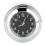 Motorcycle Handlebar Watch 7/8" 1" Black Mount Clock Precise Timing 5
