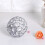 Crystal Silver Tea Light Candle Holder for Weddings, 8cm Diameter 7