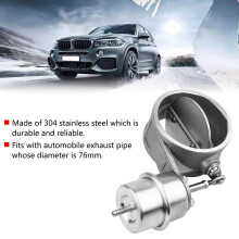 3-inch Stainless Steel Vacuum Activated Exhaust Cutout for Vehicles
