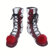 (EU37) Cosplay Pennywise Joker It Horror Clown Killer Carnival Halloween Shoes Costume
