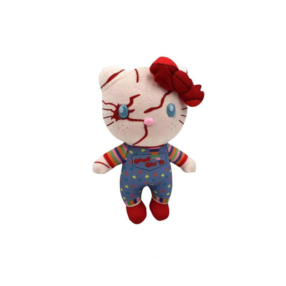 (Pink) Hellokitty Child Play Chucky Plush Toy Halloween Children Pillow Holiday Throw-image-OPC-PJMHXPJ-NEW