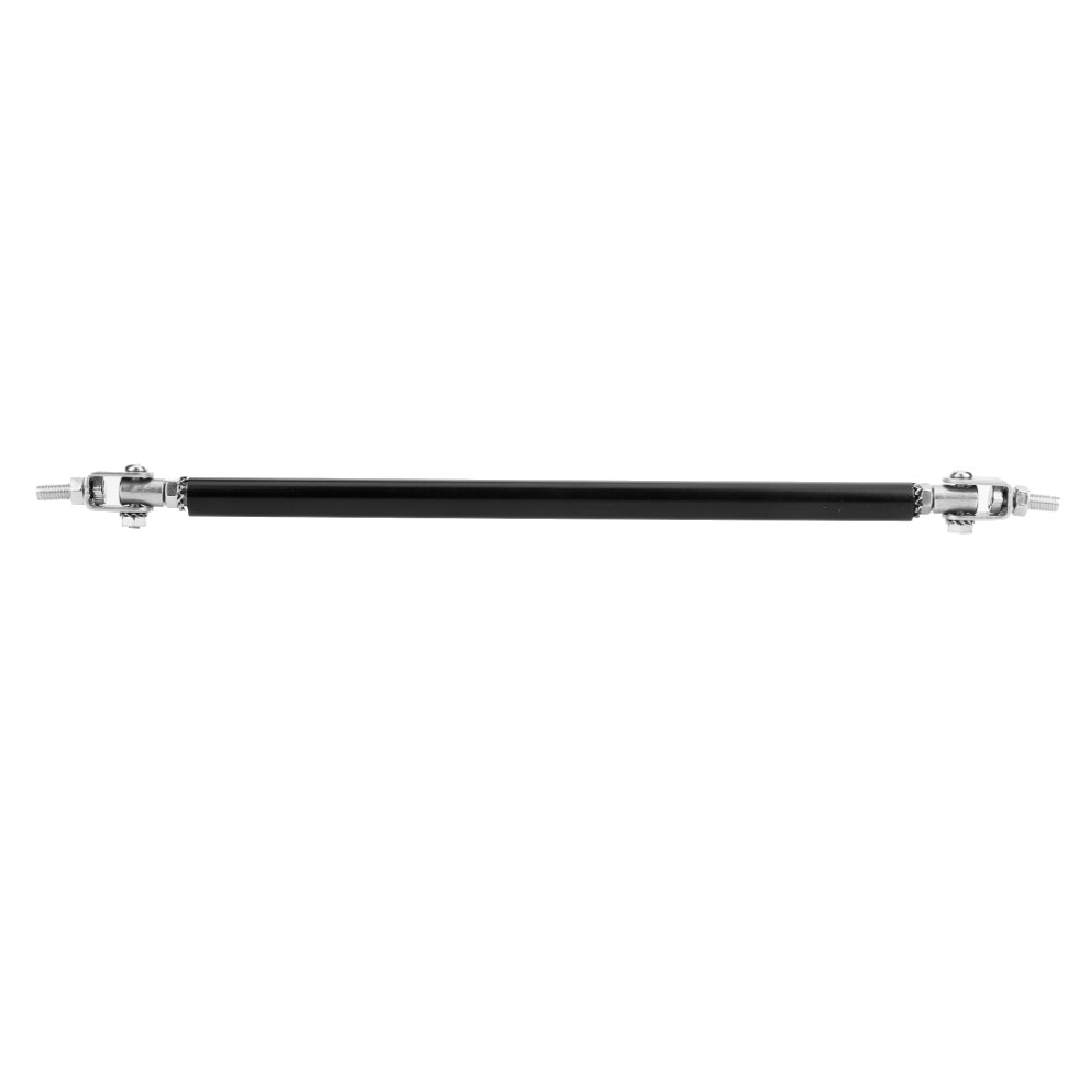 2Pcs Adjustable Bumper Splitter Support Bar Rod 91.4Cm Stainless Black 4001341339961