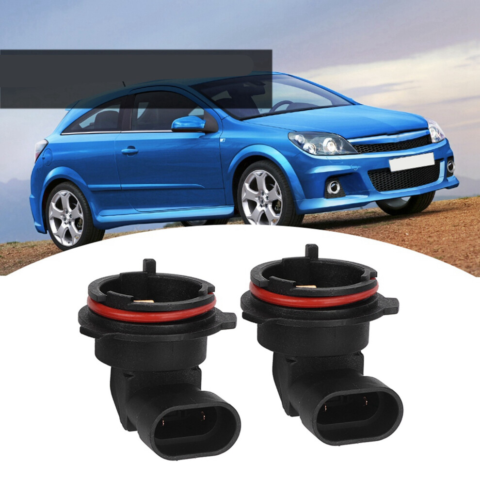 2Pcs Opel Astra H7 Lamp Holder Base Socket Replacement Abs 1226084 3421341340476