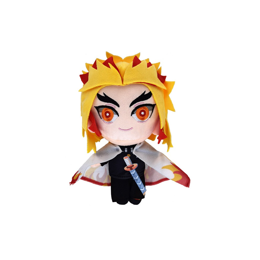 (Rengoku Kyoujurou) 78in Demon Anime Slayer Kimetsu No Yaiba Soft Plush Doll Stuffed Gift Kids Toy