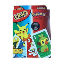 (Pikachu) Uno Mario Avengers Cars Pikachu Sanrio Paw Patrol Poker Card Game Board Prop