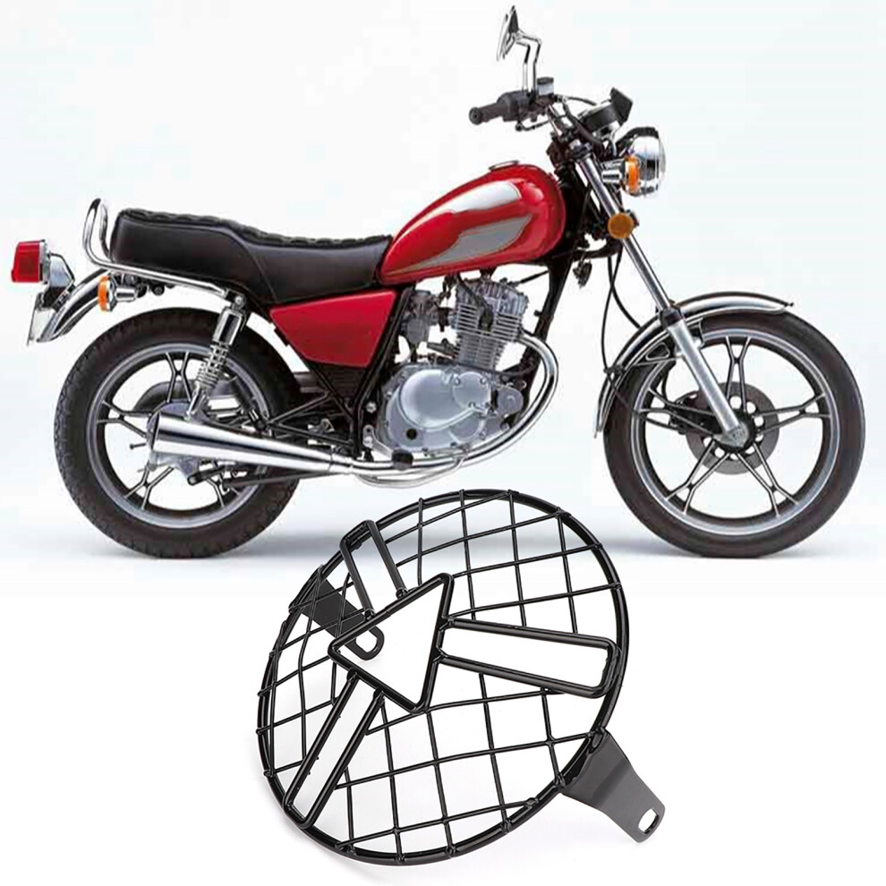 Motorcycle Headlight Guard Grille Cover For Cg125 Gn125 Durable Steel Protector 9431341341025