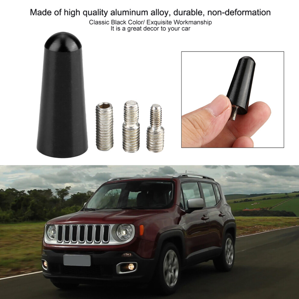 Lightweight 3Cm Aluminum Alloy Car Roof Adapter For Jeep Antenna Upgrade 4171341341889