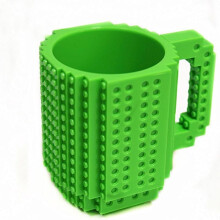 (Green) Build Piece 1 A Brick Mug Building Blocks Coffee Cups Frozen Coffee Mug Diy Bloc