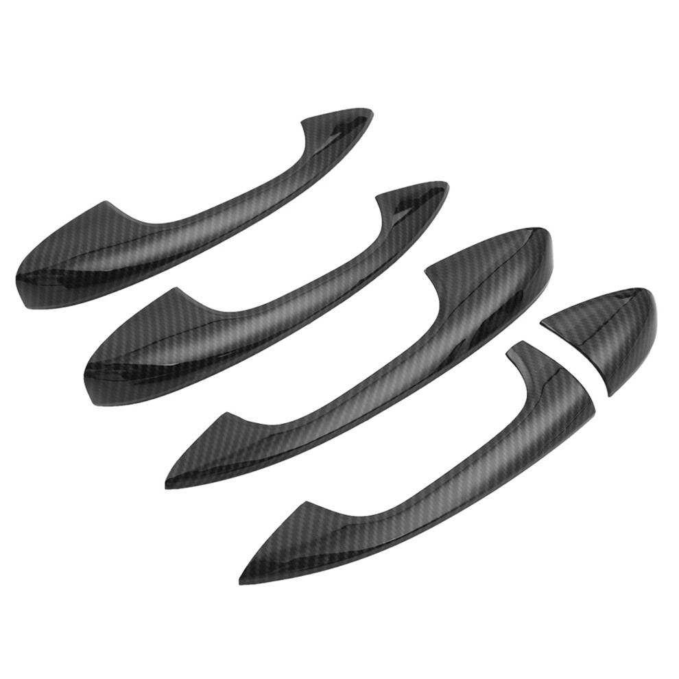 Carbon Fiber Style Door Handle Cover Trim For C-Class W205 & Glc X253 2015-2018 4931341343647