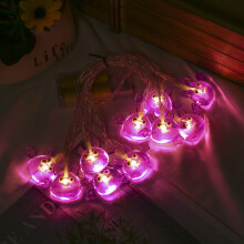 lila Fledermaus-LED-Lichterkette 1,5 m–3 m 10–20 LEDs