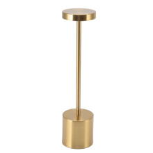 LED-Touch-Tischlampe 1800mAh 8cm/8cm/34cm gebürstet