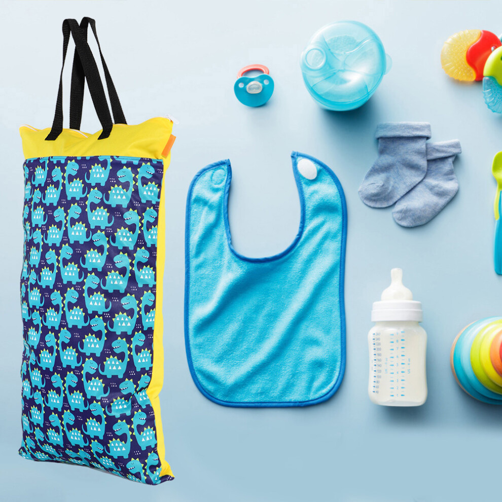 40x70 Waterproof Reusable Diaper Nappy Storage Bag – Large Capacity
