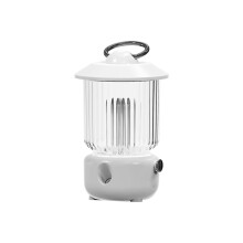 Zerstäuber 2000 mAh 10x10x16 cm Weiß/Rot Campinglampe
