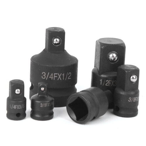 6Pcs/Set Impact Socket Converter Reducer Adapter 2