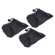3 Stück Golf-Netzbeutel aus Nylon, Ballnetz für Golfbälle, praktischer Organizer für 12 bis 16 Bälle
