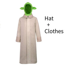 (Children,150cm)Star Wars Meister Yoda Cosplay Kostüm virtuelle Figuren beliebt Halloween und
