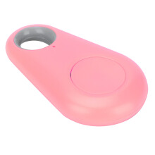 Mini Pet GPS Locator Bluetooth Anti-Lost Tracker Pink 5x3cm