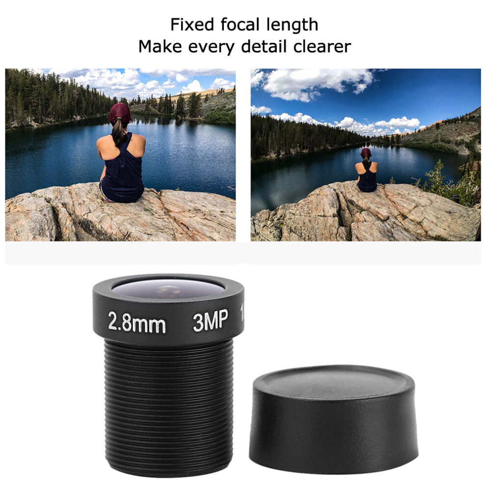 2.8Mm Hd Board Lens For Security Camera 3Mp With 115 Wide Angle 4951341348435