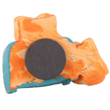 Kühlschrankmagnet stereoskopische Simulation gewöhnlicher Harz lustige Kühlschrankmagnete für die Küche Brotmaschine