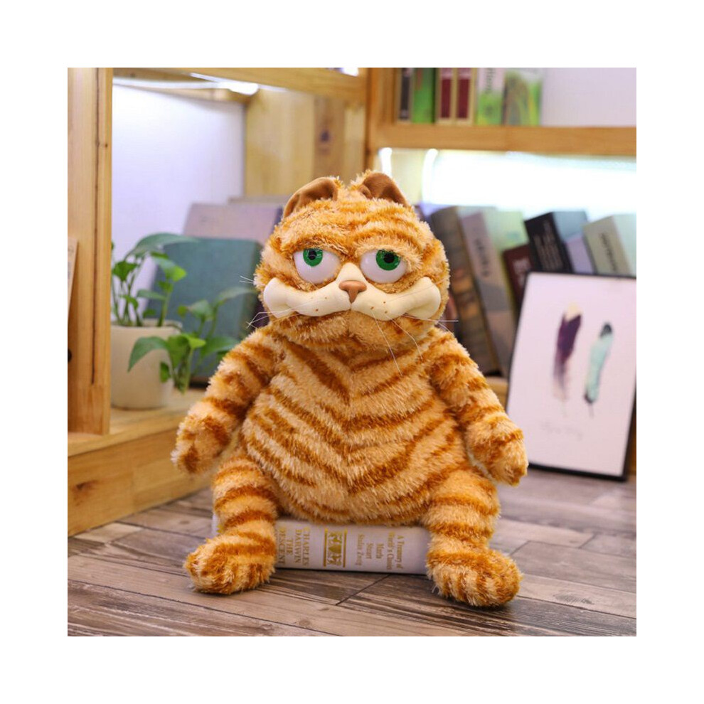 (30cm/11.89in) Cartoon Garfield Plush Toy Fat Cat Soft Stuffed Animal Teddy Doll Pillow 1218-image-OPC-PJMJHXK-NEW