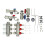 3 Loop Radiant Heat Manifold with High Accuracy 2