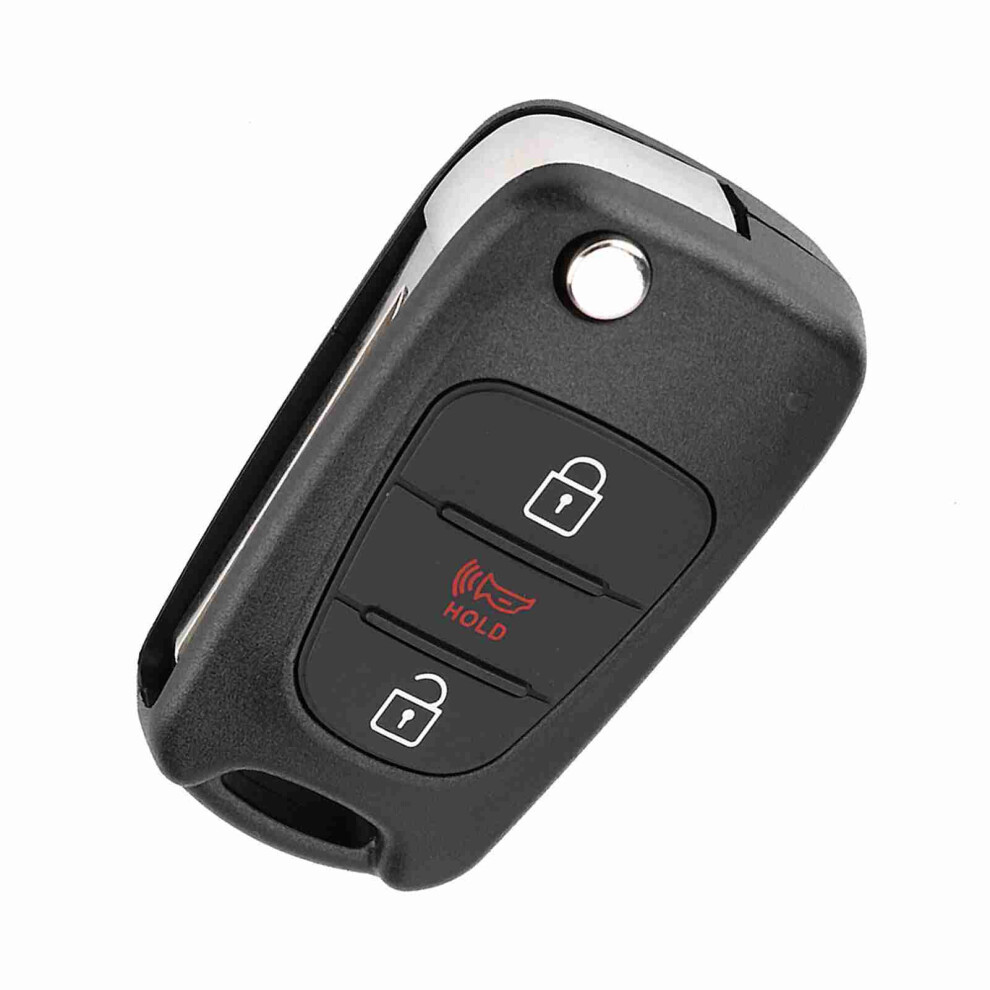 Secure Fob Cover For Kia Soul 2012 2013 With 3 Buttons Car Remote Shell 9331341352413