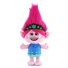(Poppy) Trolls In 118 Band Together Poppy Branch Plush Toy Soft Doll Room Gifts Decor