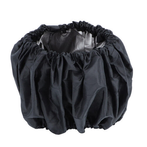 Large Baby Stroller Wheel Cover Dustproof Protector Black 18.5x13cm 1
