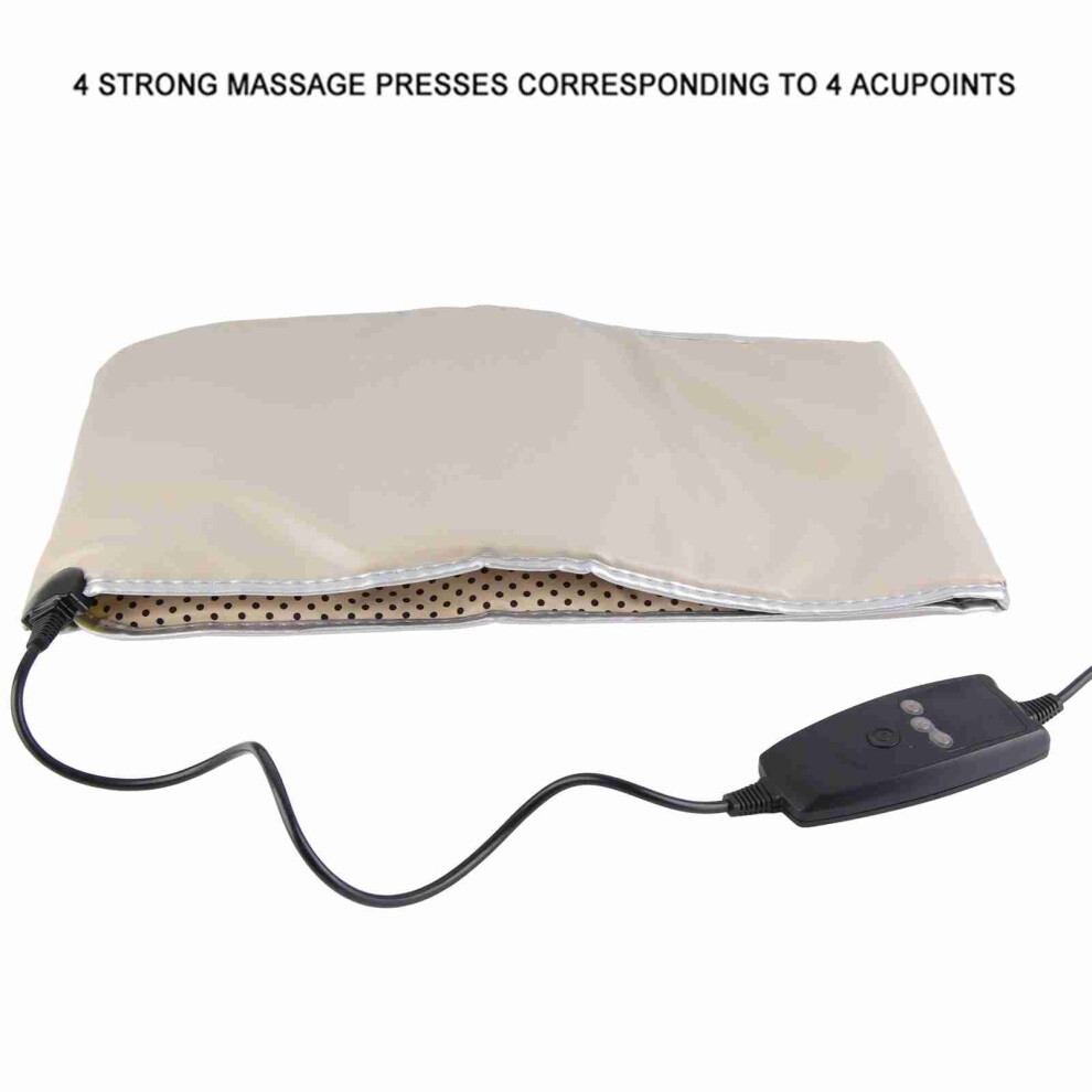 360 Infrared Waist Belt for Body Shaping, Detox, Massage, Silver-image-OPC-PJMJMPT-NEW