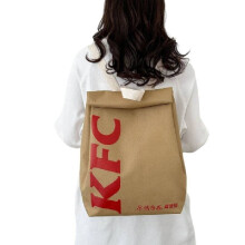 (Kfc Double) Kfc Starbucks Mcdonald Printed Backpack Double Single Shoulder Bag Accessories