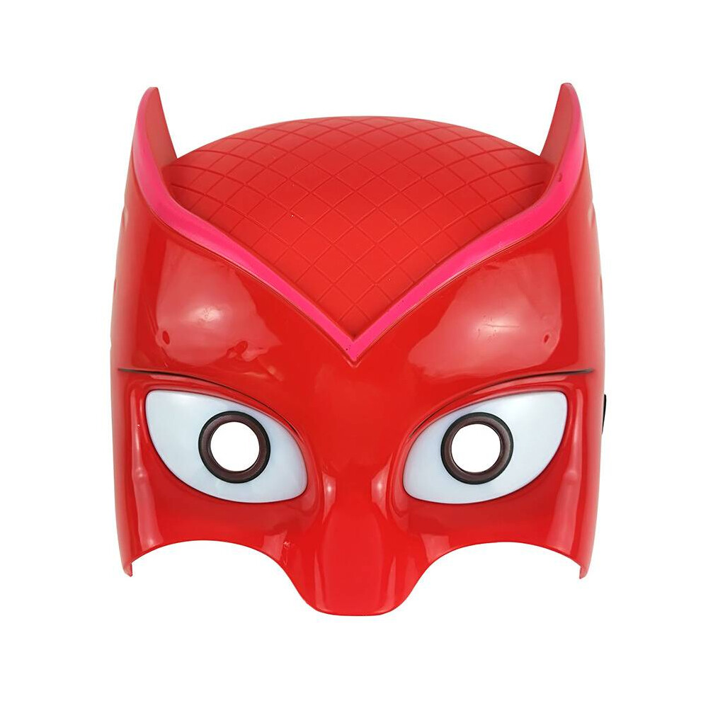 (Owlette) Luminous Led Pj Masks Gekko Owlette Catboy Kids Costume Cloaks Party Dark